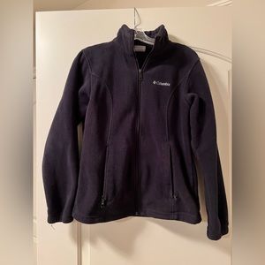 Columbia Women’s Fleece Jacket, Size Medium, Black